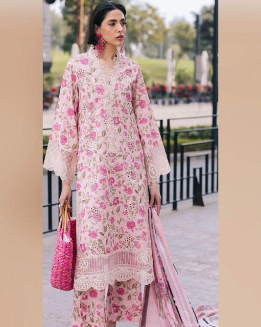 Mahnur Digital Bloom Digital Printed Suit