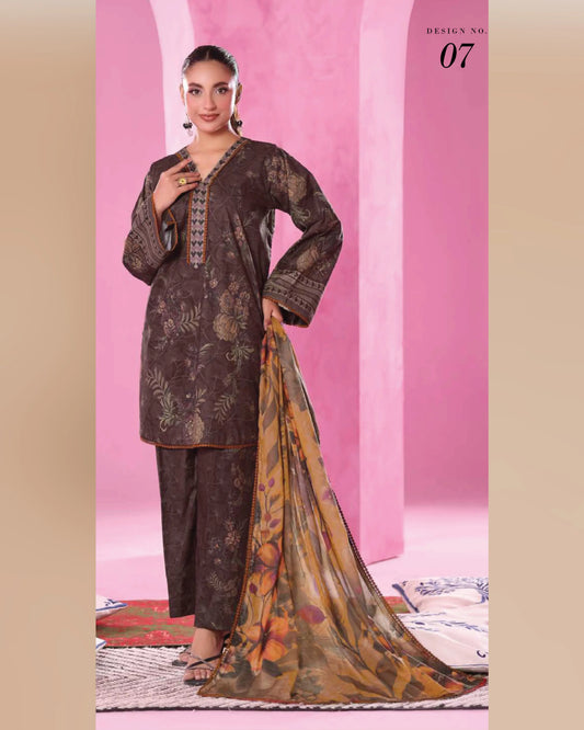 Mocha Leaf – Coco Printed Vol 2