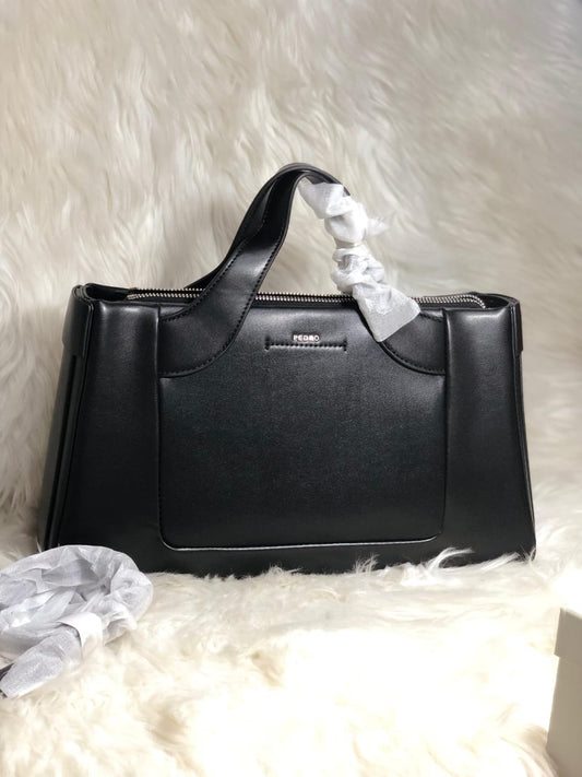 Pedro Signature Canvas Handbag