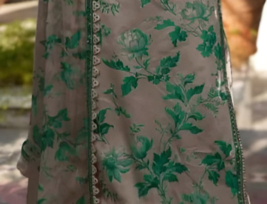Aneela's Sage Grove Embroidered Lawn Suit